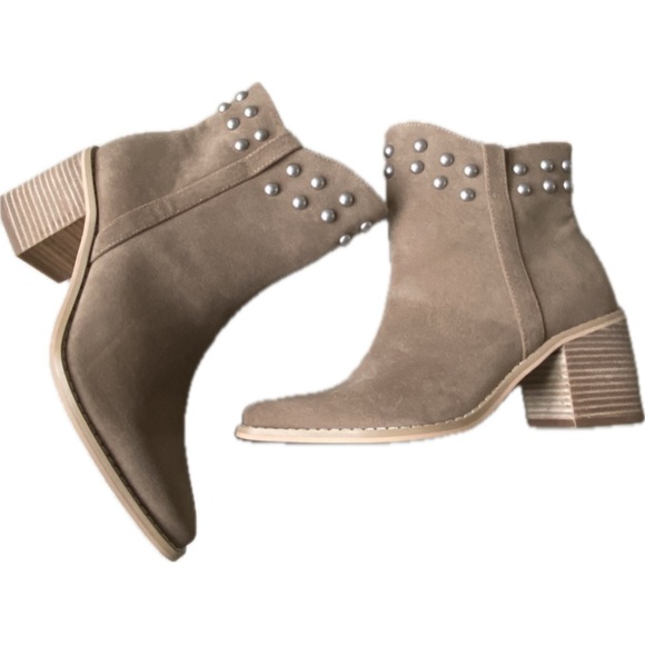 Free People Shoes - Oasis Society Studded Western Ankle Boots